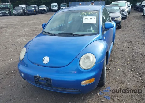 2000 Volkswagen New Beetle Gl from USA, damaged, VIN 3VWBC21CXYM407382